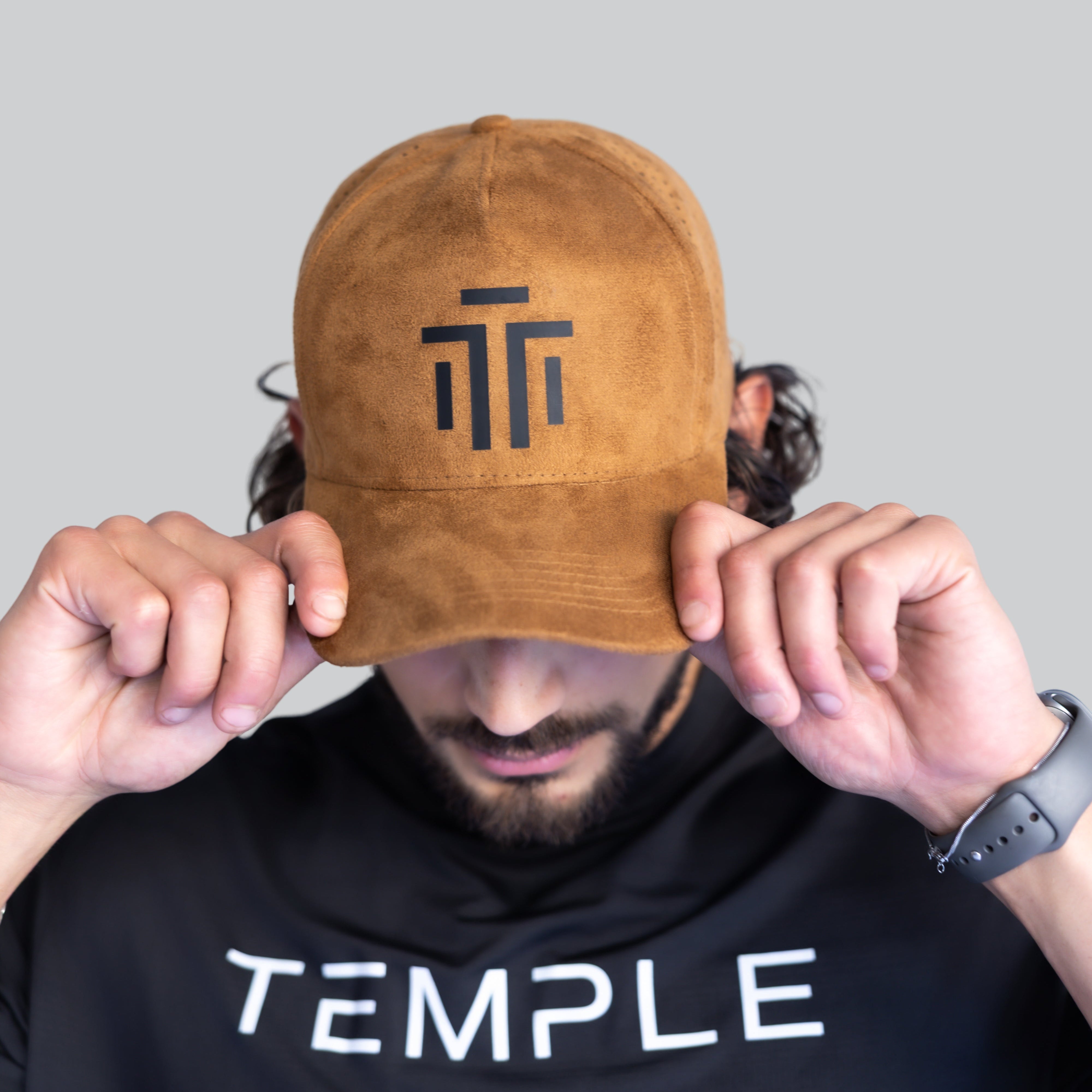 Temple Suede Performance Cap