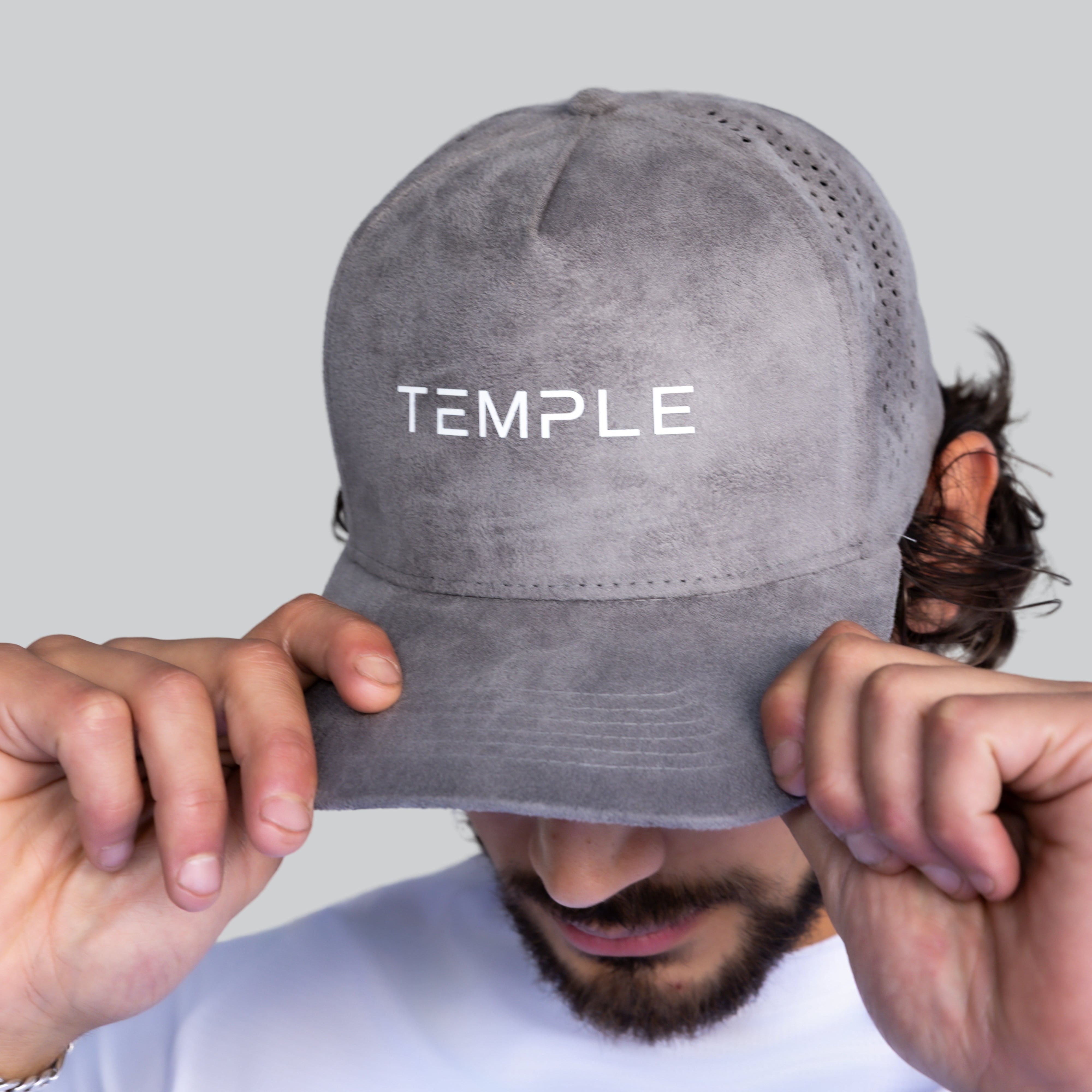 Temple Suede Performance Cap